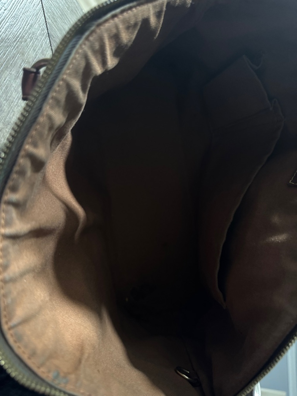 Louis Vuitton Monogram Canvas Brown and Tan Duffel Bag - Picture 5 of 5